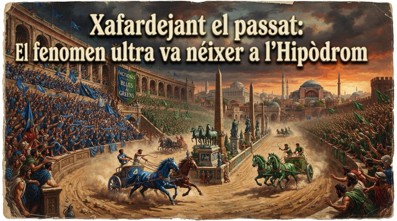 Xafardejant el passat | El fenomen ultra va néixer a l’Hipòdrom (La Revolta de la Nika, any 532).